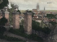 Pogled na Katedralu iz Jurjevske ulica 1907. godine